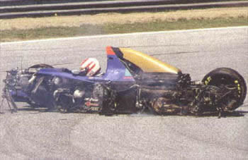 Roland Ratzenberger, qualifying, San Marino Grand Prix, 1994
